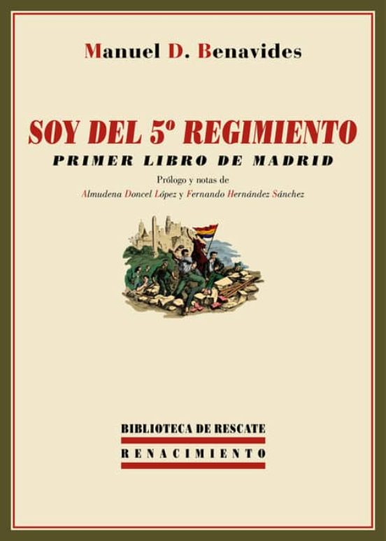 Portada de Soy del 5º Regimiento. Primer libro de Madrid