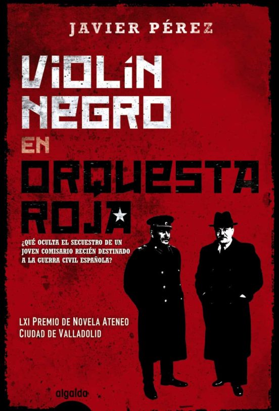 Portada de Violín negro en orquesta roja