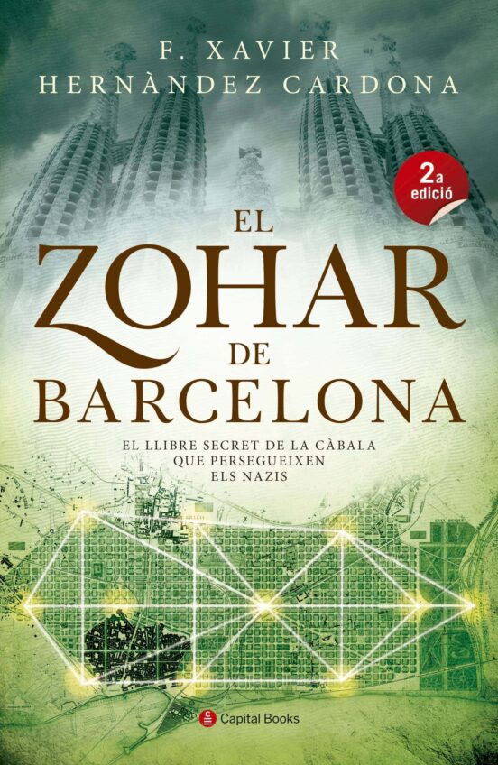 Portada de El Zohar de Barcelona. El llibre secret de la càbala que persegueixen els nazis