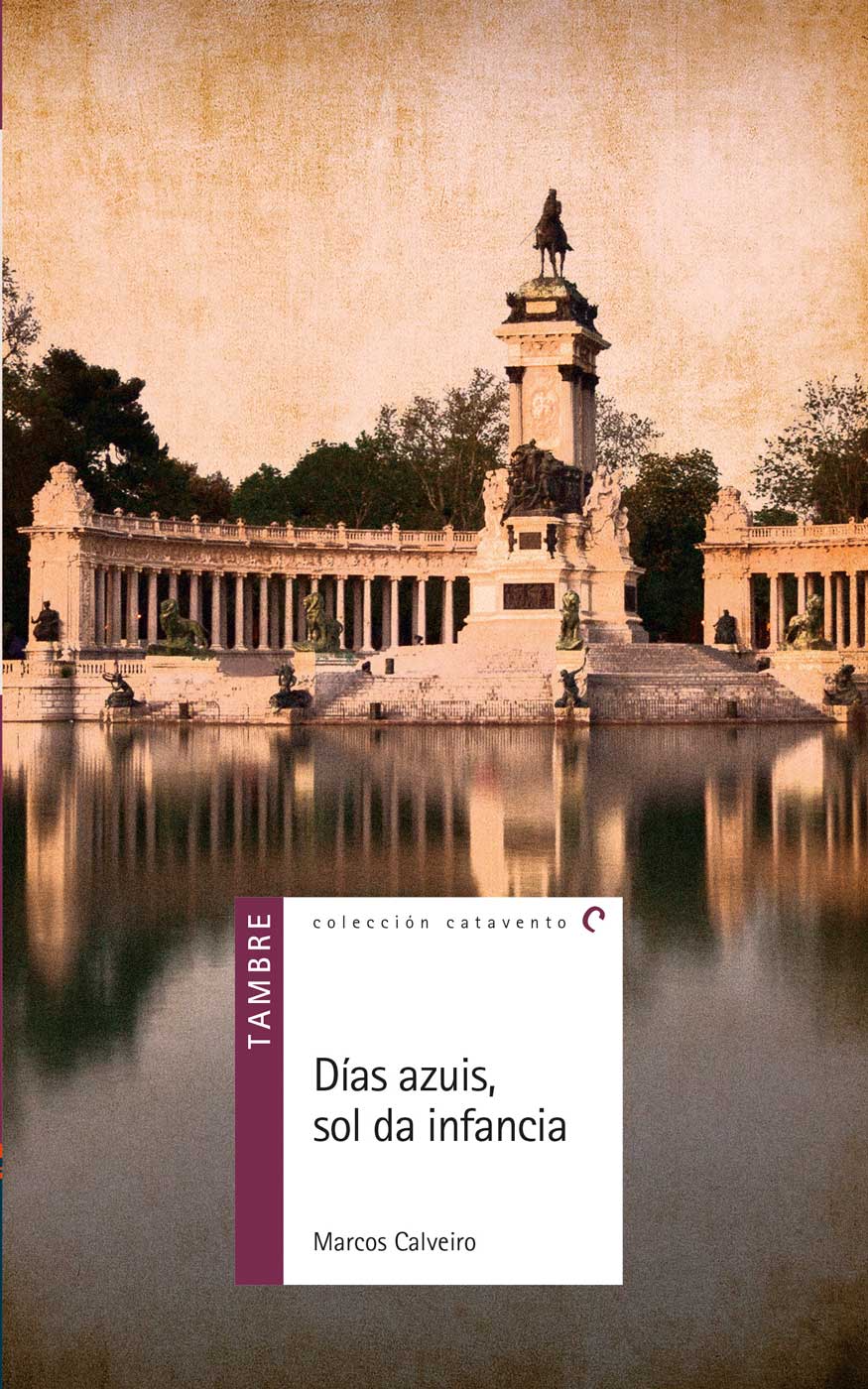 Portada de Días azuis, sol da infancia