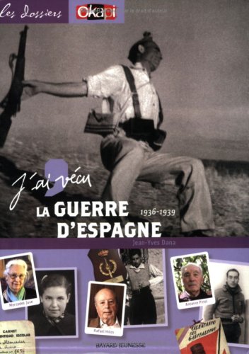 Portada de J’ai vécu la guerre d’Espagne