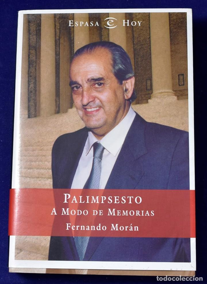 Portada de Palimpsesto. A modo de memorias