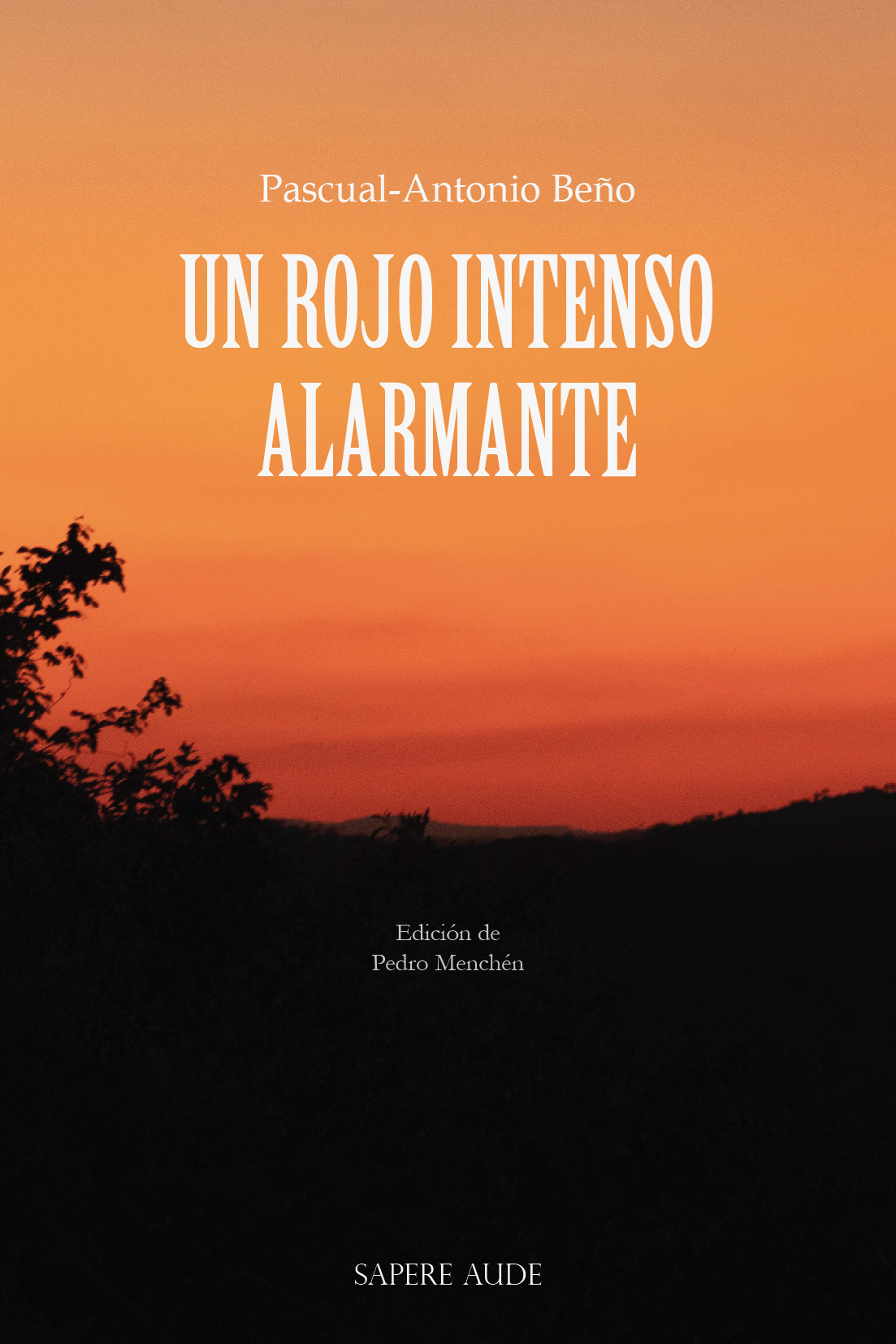 Portada de Un rojo intenso alarmante