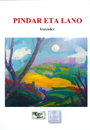 Portada de Pindar eta lano