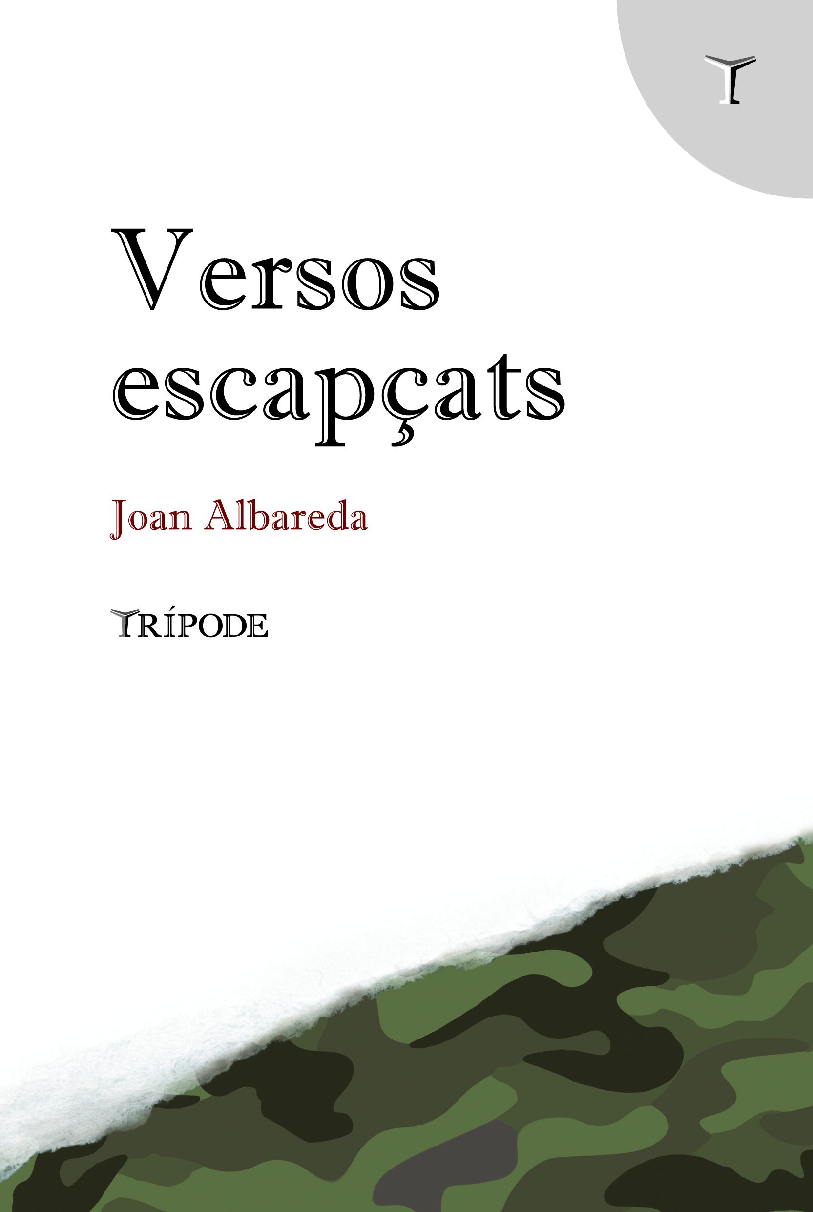 Portada de Versos escapçats